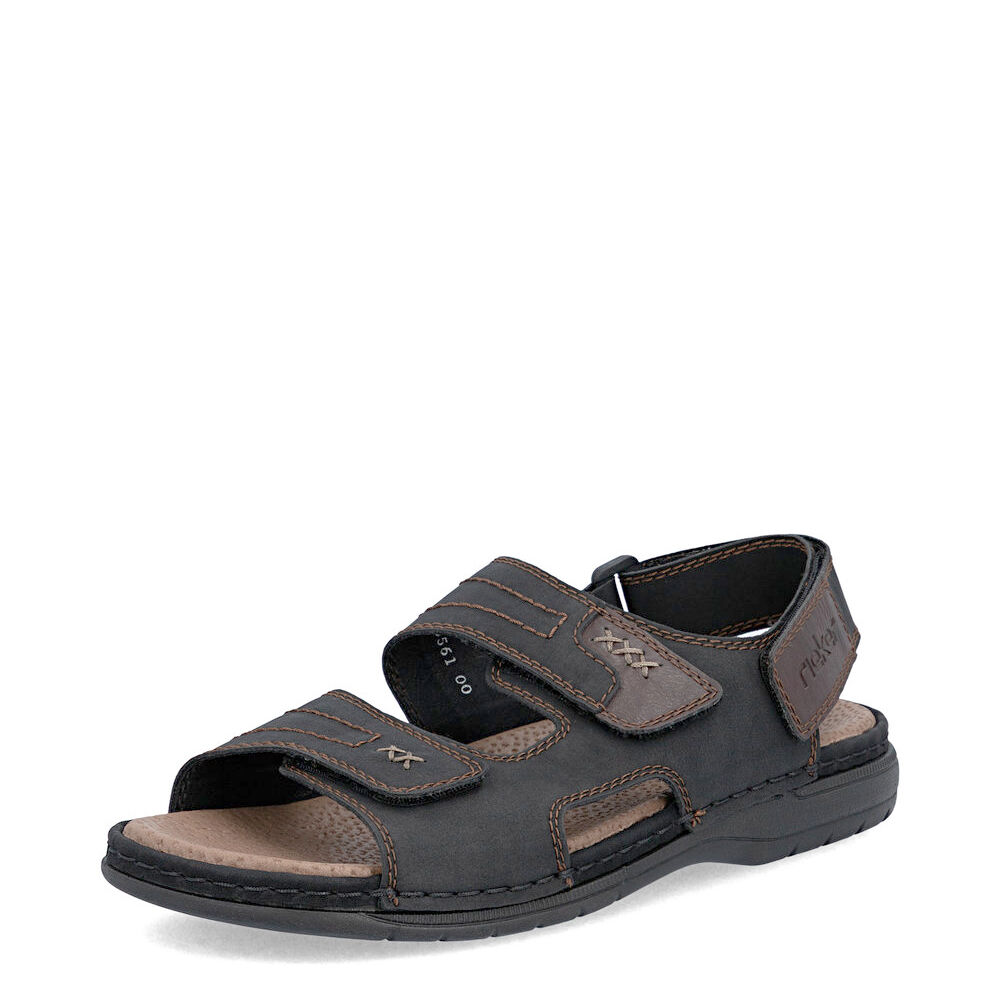 Rieker 25561-00 schwarz/havanna