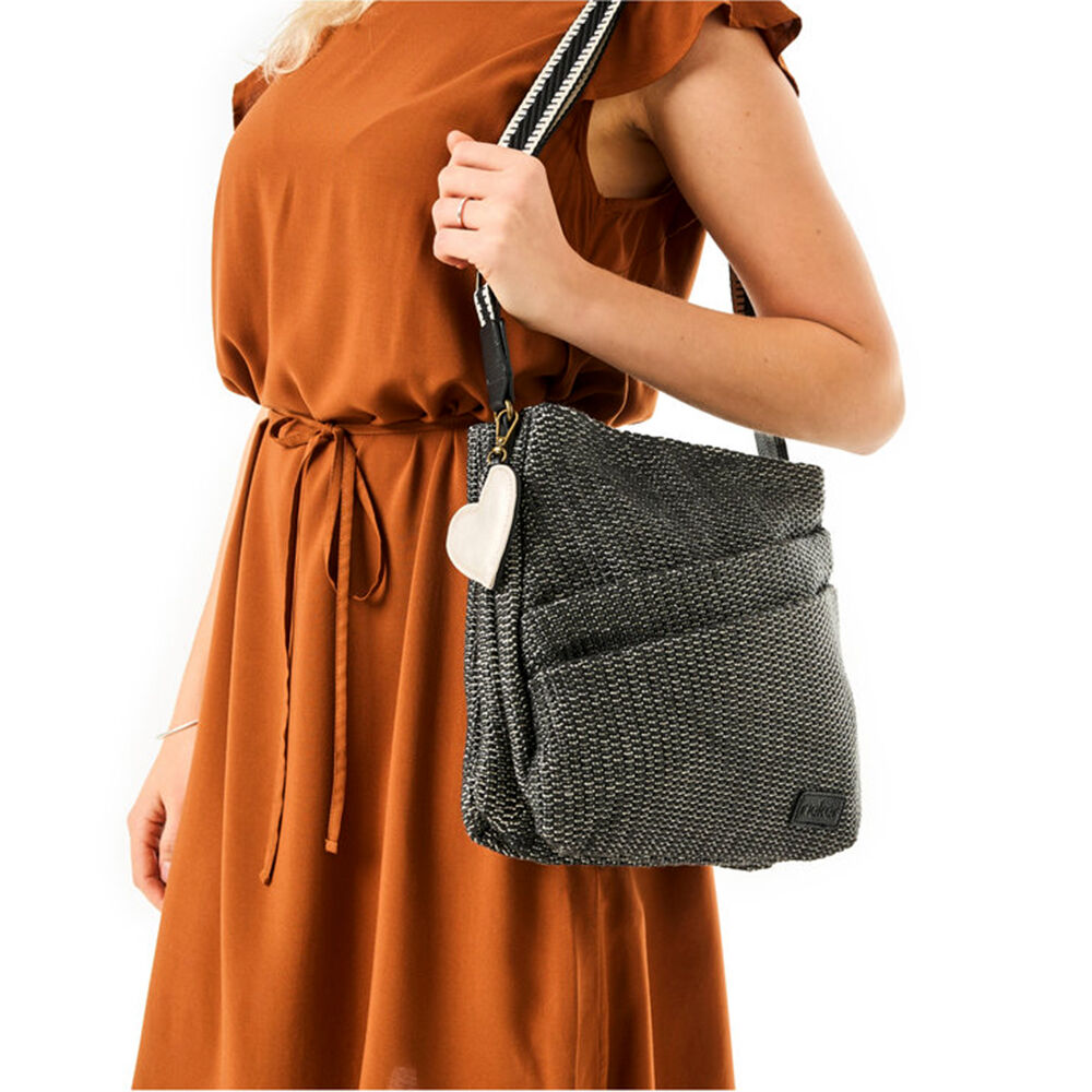 Rieker H1004-92 schwarz-sand/black