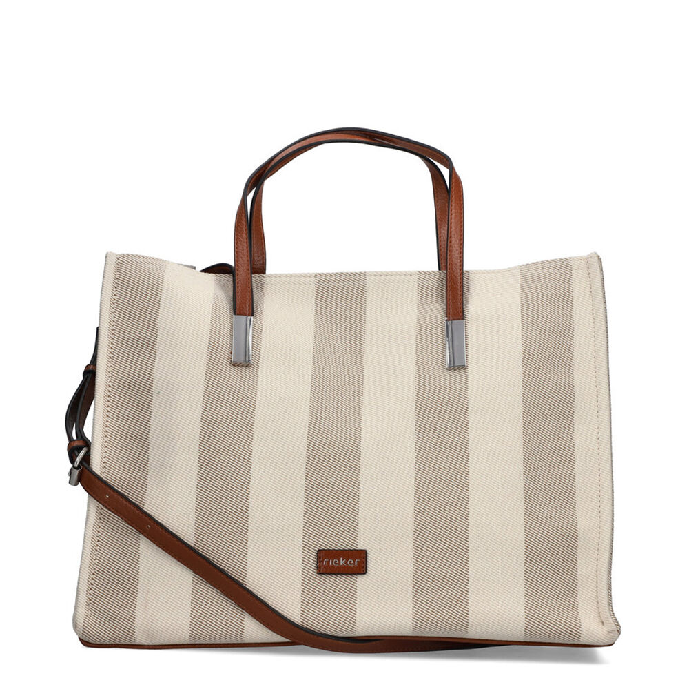 Rieker H1074-90 schwarz/beige