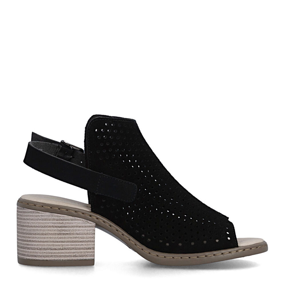 Rieker V0590-01 schwarz/schwarz