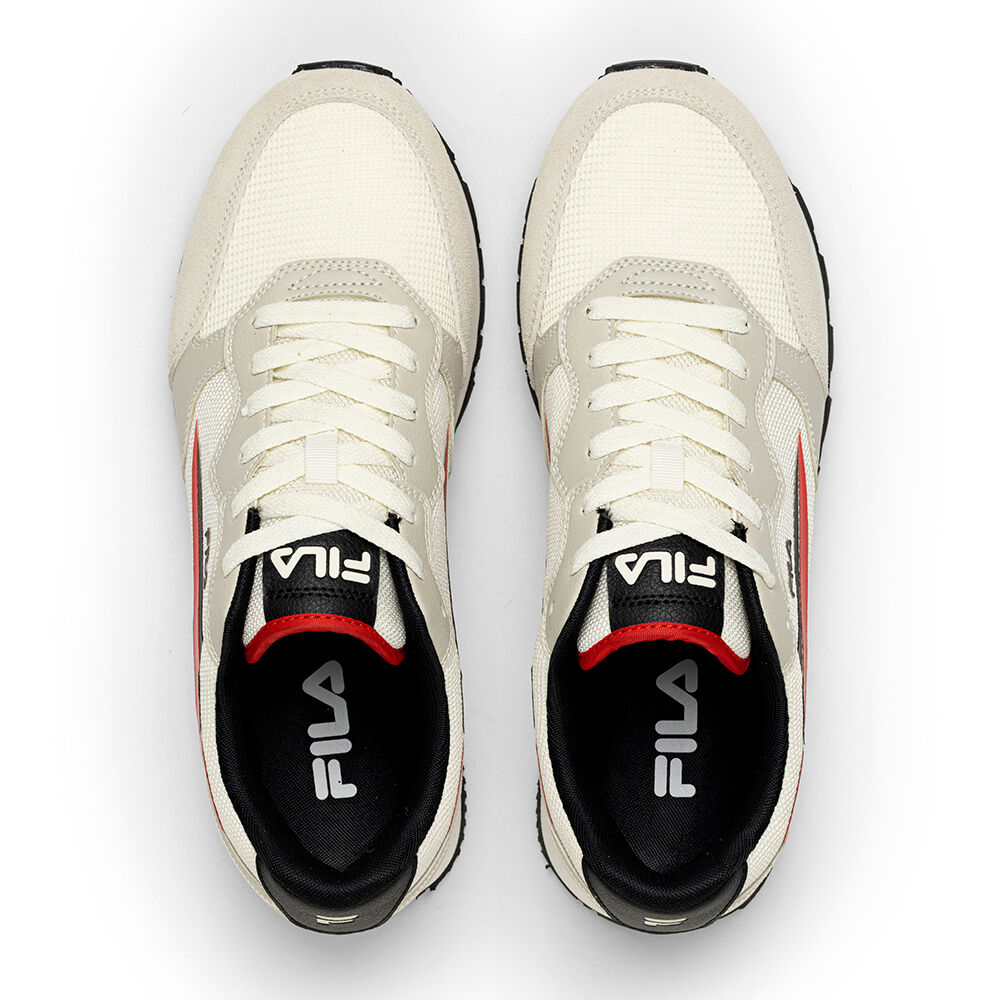 FILA FFM0380 FILA HYPERT HI 13507 Marshmallow-Fila Red-Black