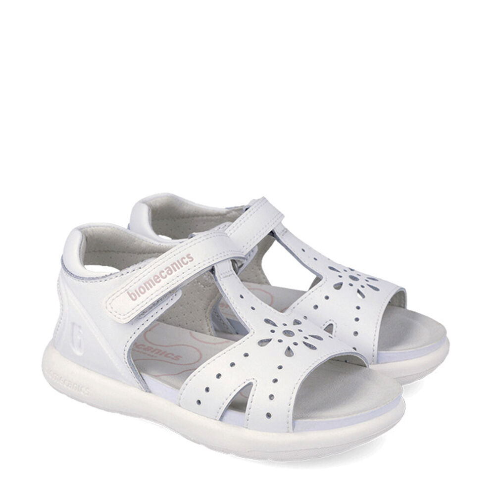 Biomecanics 262203-B050 SANDALIA PICADOS BLANCO (NAPA)