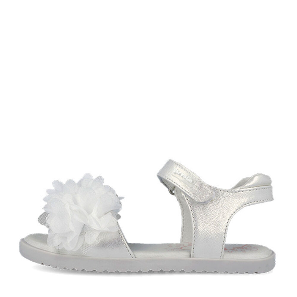 Garvalin 262432-C050 SANDALIA POMPONES BLANCO (MAT)