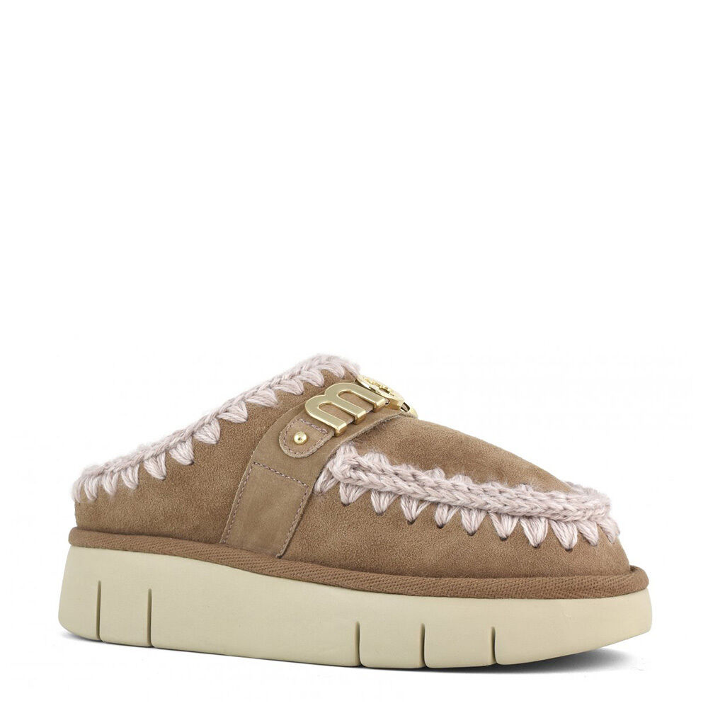 MOU MU.FW531001A/PKBRO Bounce clog metal logo