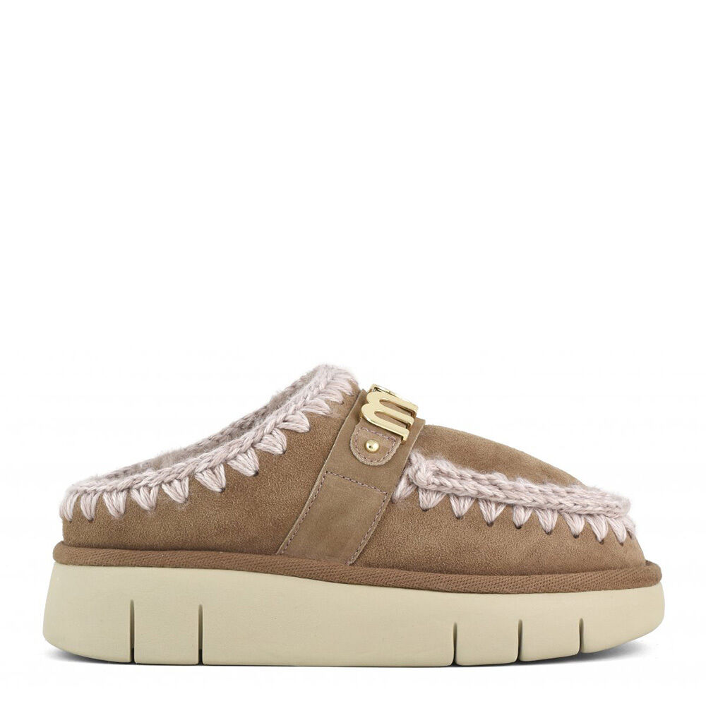 MOU MU.FW531001A/PKBRO Bounce clog metal logo