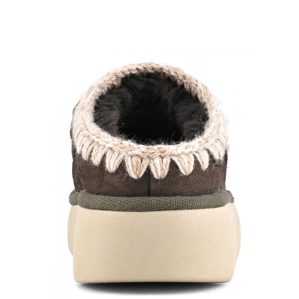 MOU MU.FW531001A/MOCHA Bounce clog metal logo