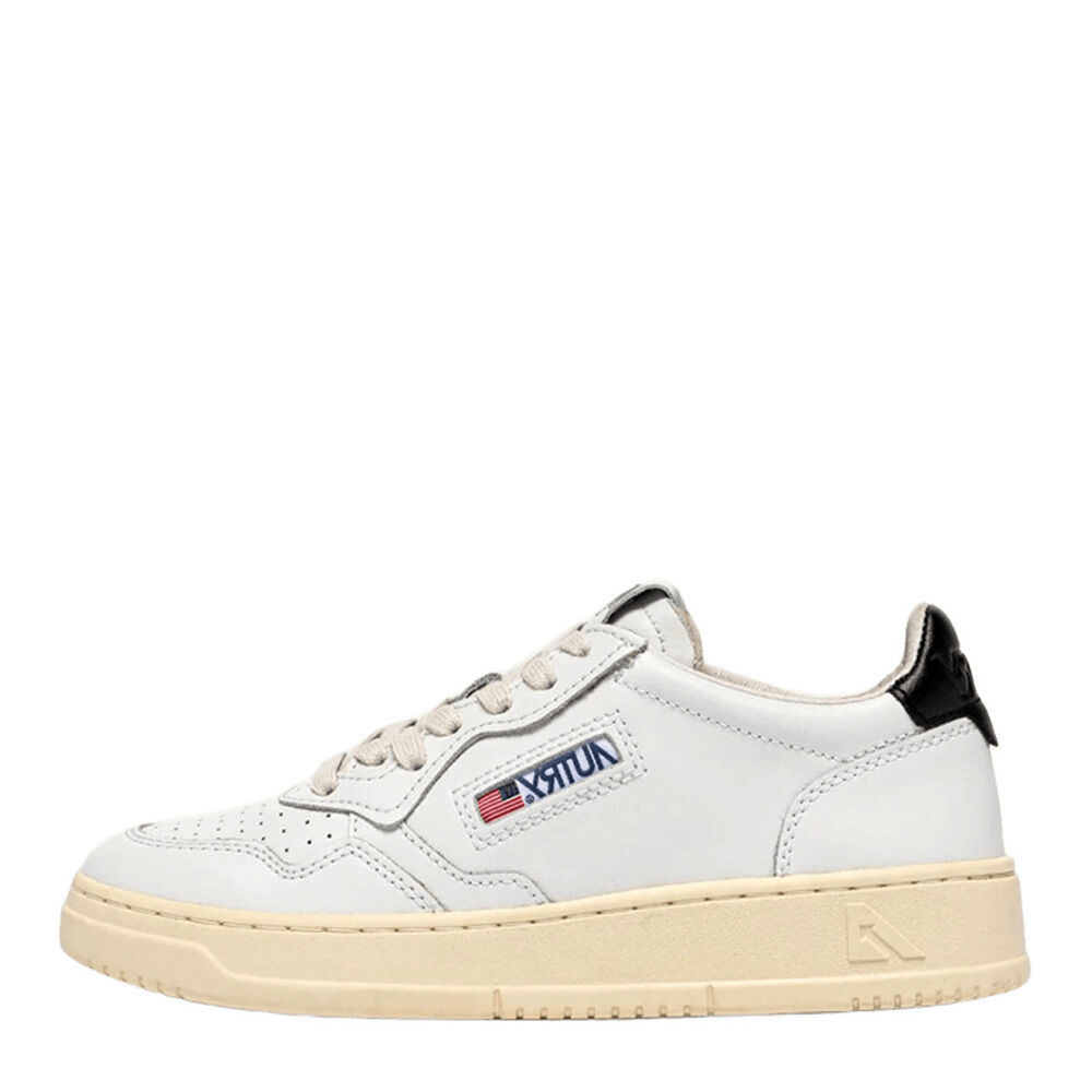 Autry AI UNAULMLL22 MEDALIST LOW MAN LEAT/LEAT WHT/BLACK