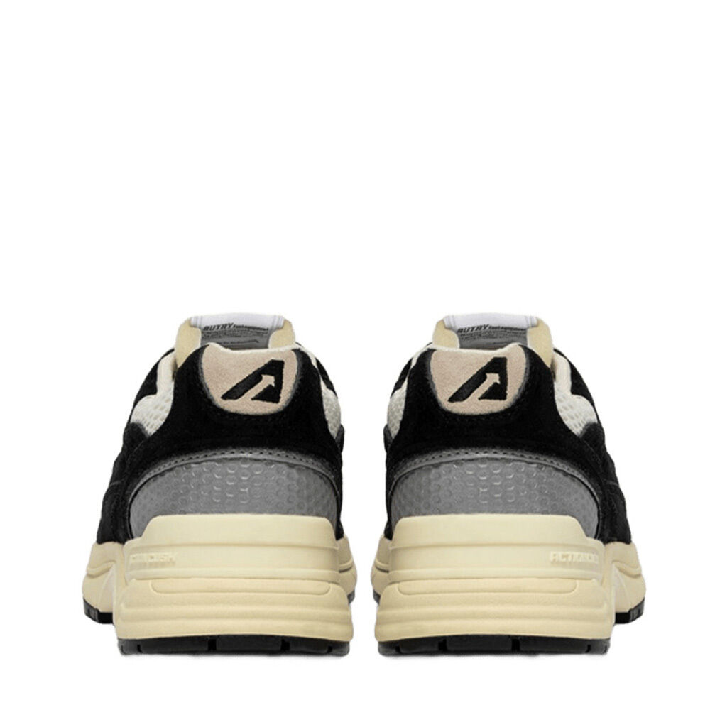 Autry A1UNHYLMUM23 HYPERWAY LOW MAN SUEDE/MESH BLK/SILV