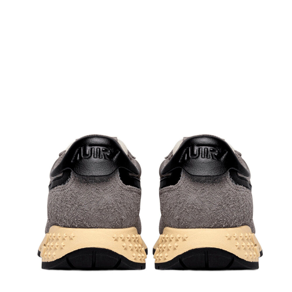 Autry A1UNWWLMUT53 REELWIND LOW MAN SUEDE/NET PLUMBEO/BLK
