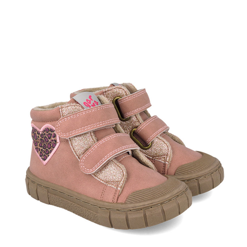 Garvalin 261331-B032 BOTIN CORAZON ROSA (NOBUCK PU)
