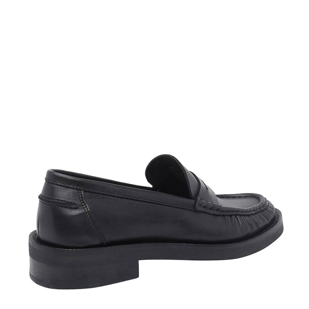 Steve Madden 11005875-BLACK LEATHER Nadya
