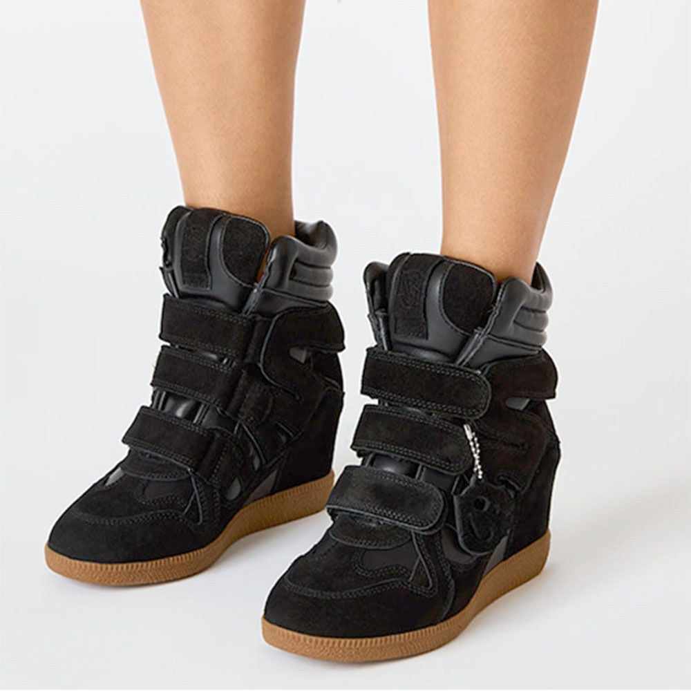 Steve Madden 11005696-BLACK SUEDE Mavis