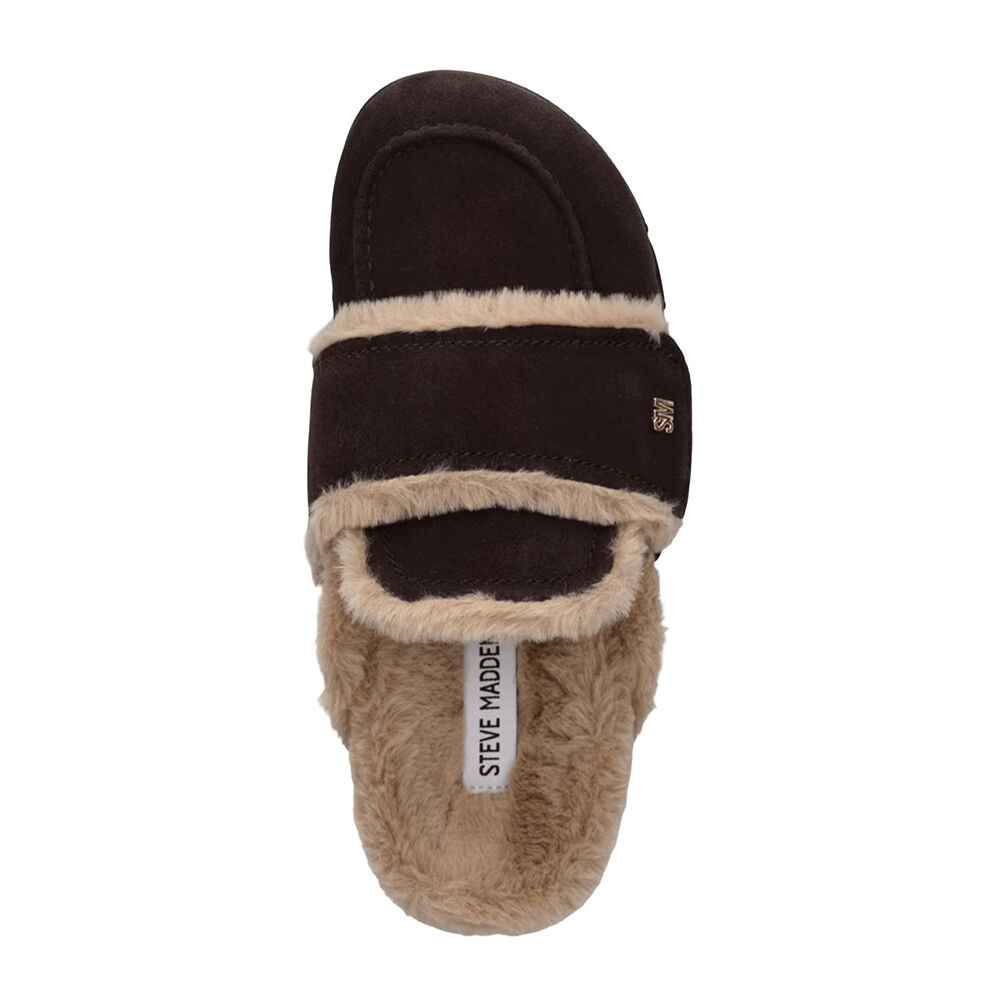 Steve Madden 11006024-CHO BRN SUEDE Bomb-SM