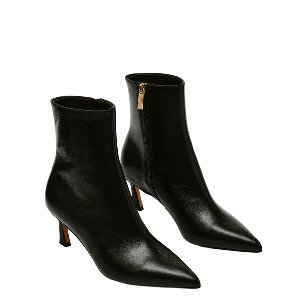 Steve Madden 11003282-BLACK LEATHER Lulah