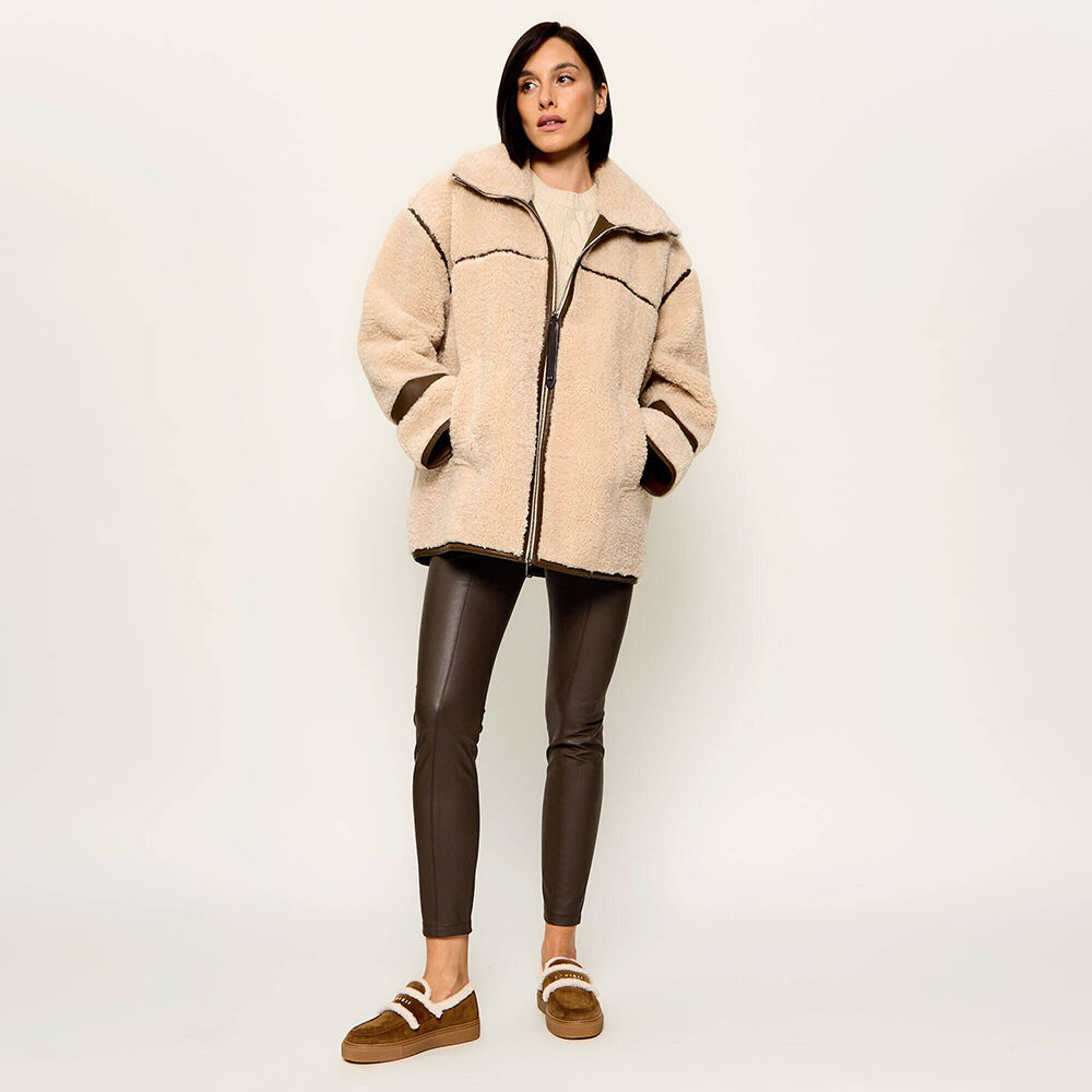 Inuikii 1006.003.0021.150 SHEARLING LOAFER, Brown