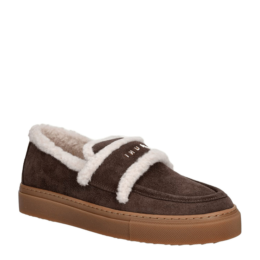 Inuikii 1006.003.0021.152 SHEARLING LOAFER, Dark Brown