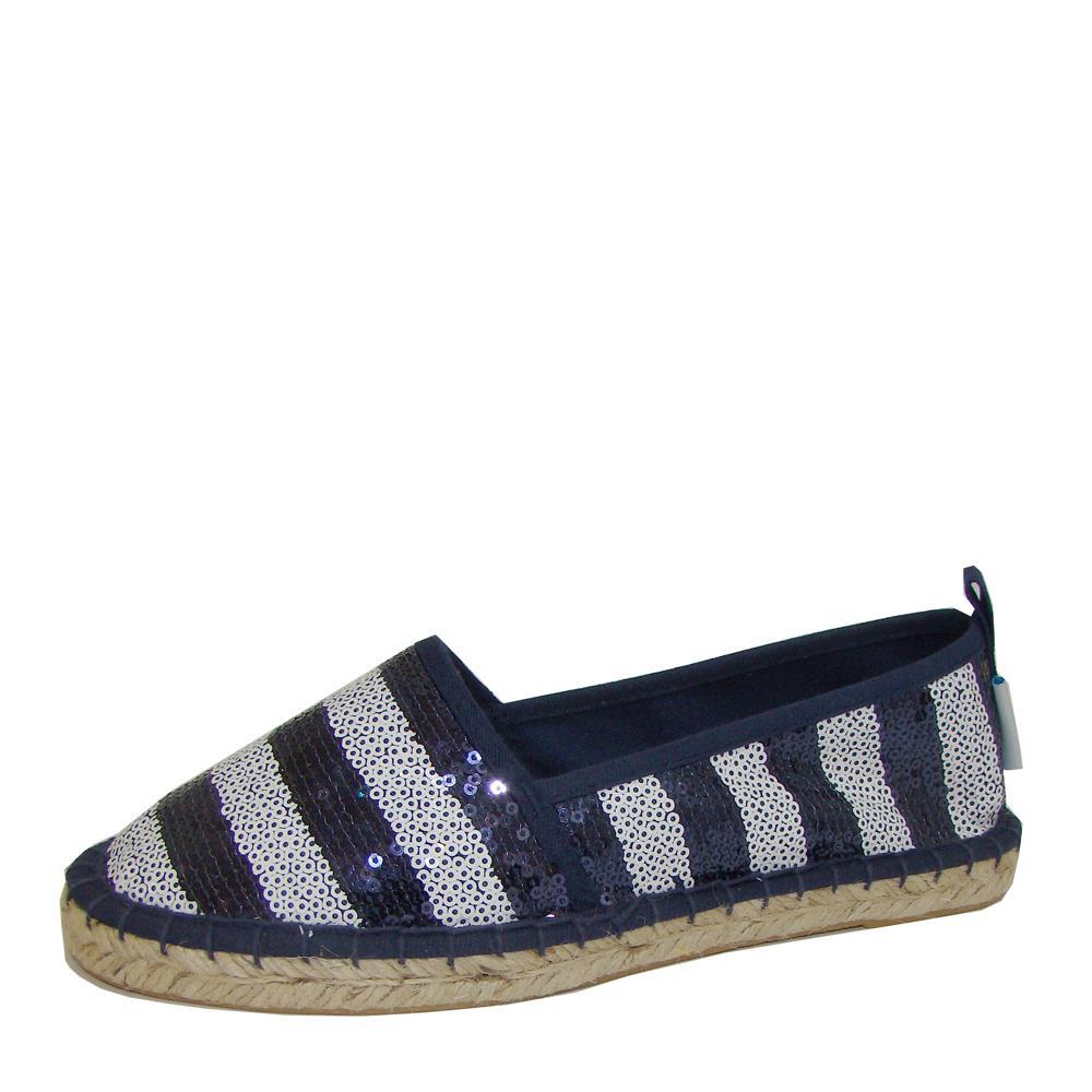 Tamaris 24231-821 NAVY/WHT SEQU.