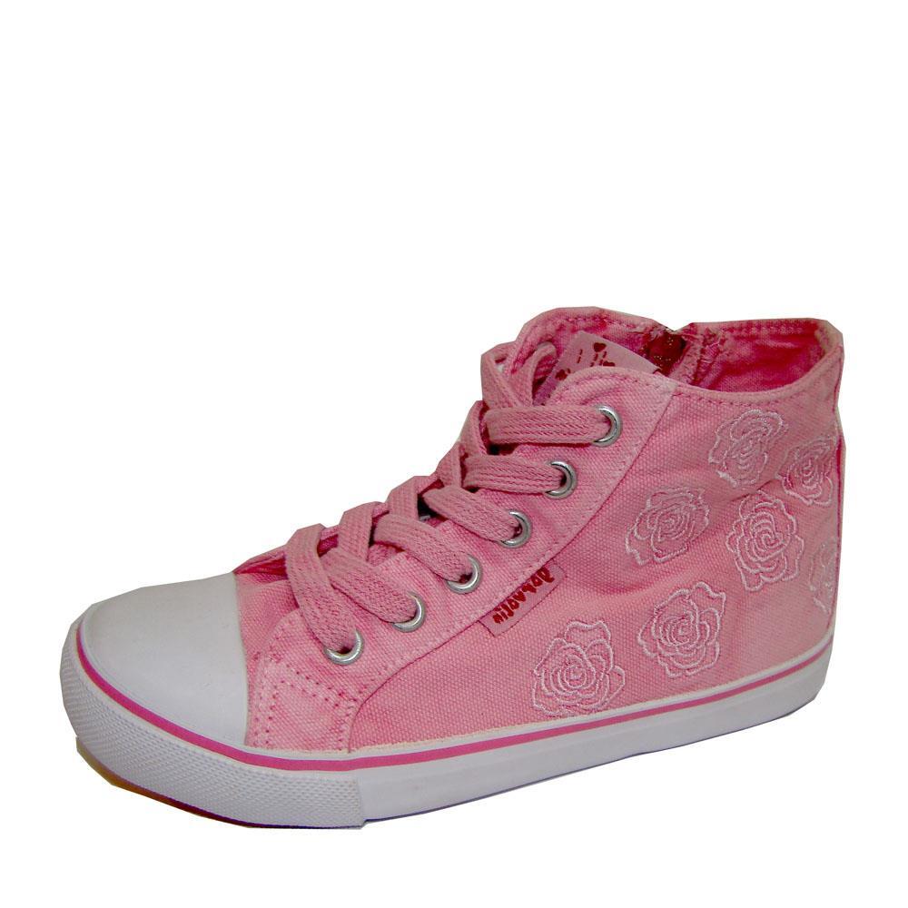 Garvalin 162803 BOTIN BORDADO ROSA BORDADO FLORES (PIQUE)