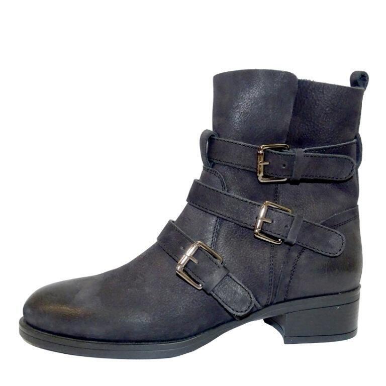 Salamander 32-82012-01 COW-NUBUK-PRINTED BLACK