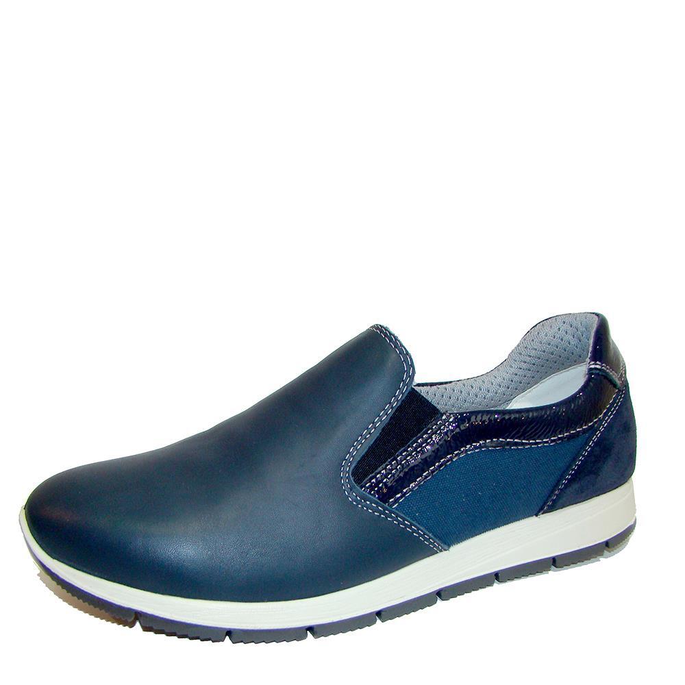 Salamander 32-99603-02 NAPPA-SOFT/PATENT,TESSUTO-CASTAG NAVY