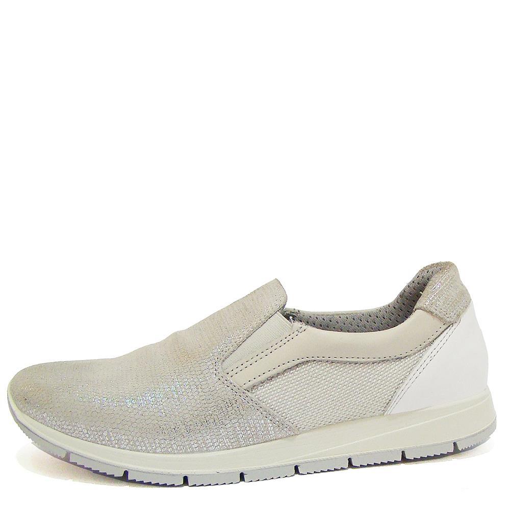 Salamander 32-99603-35 SCAMOSCIO-ST.TEJUS METAL,TUM TEX/ ARGENTO,BIANCO-ARGENTO/PE