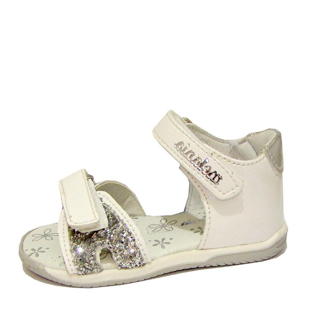 Melania ME0803A7E.D SANDALO VELCRI FEMMINA VERN.BIANCO