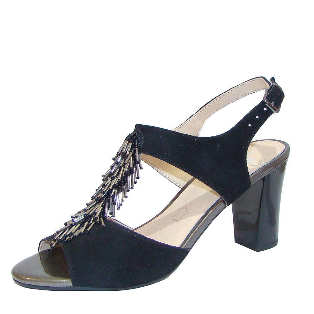 Caprice 28303-004 BLACK SUEDE
