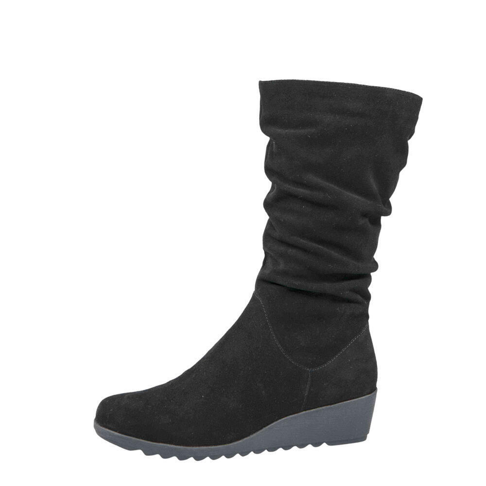 Caprice 26455-004 BLACK SUEDE