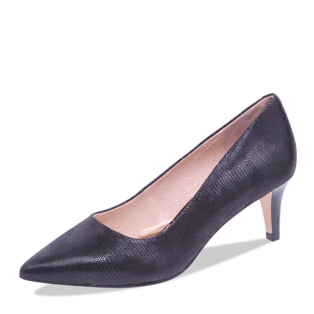 Caprice 22415-010 BLACK REPTILE