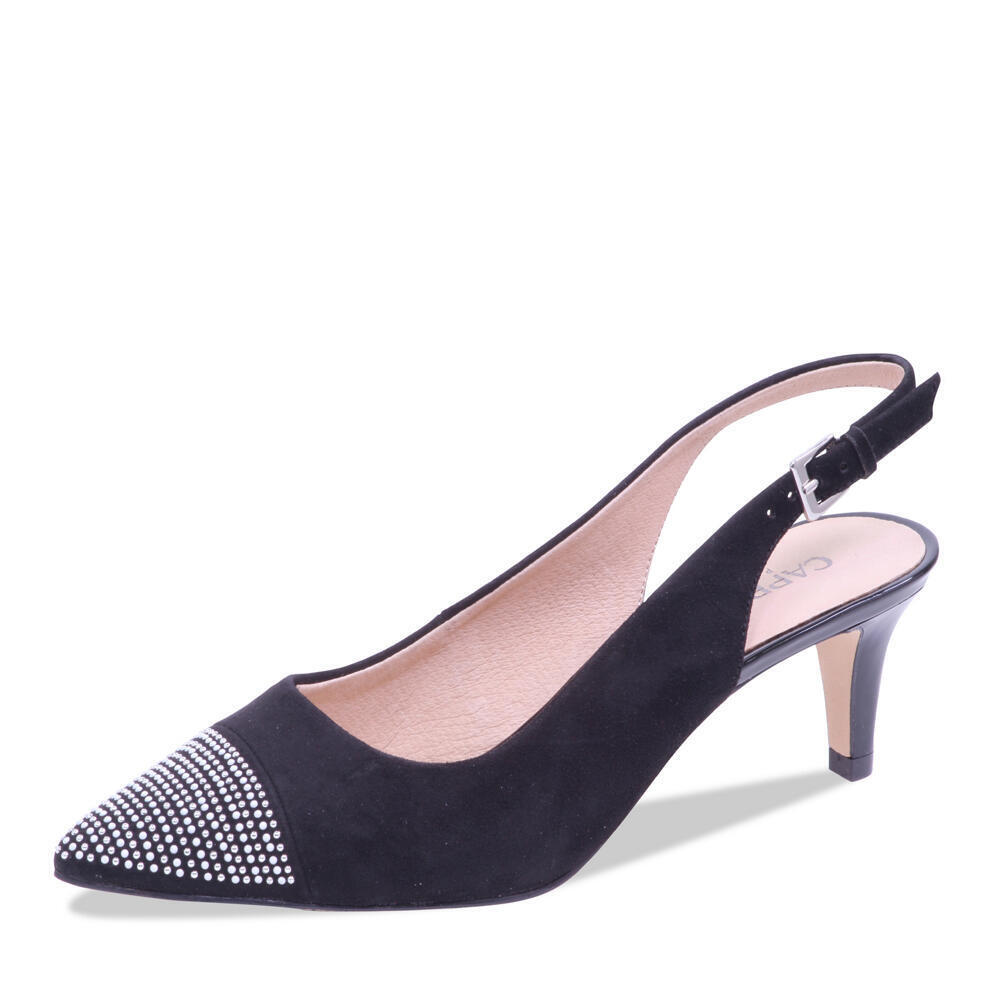 Caprice 29608-004 BLACK SUEDE