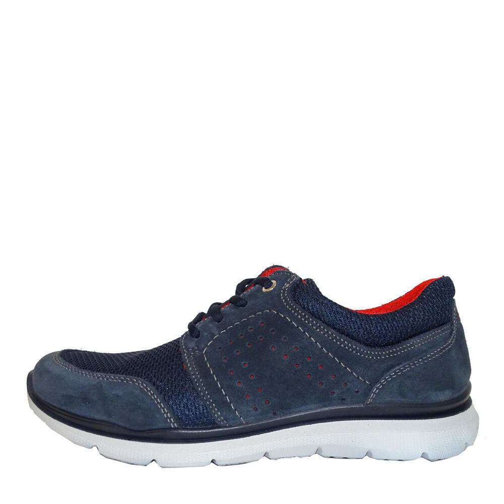 Salamander 31-72906-22 SUEDE,MESH NAVY