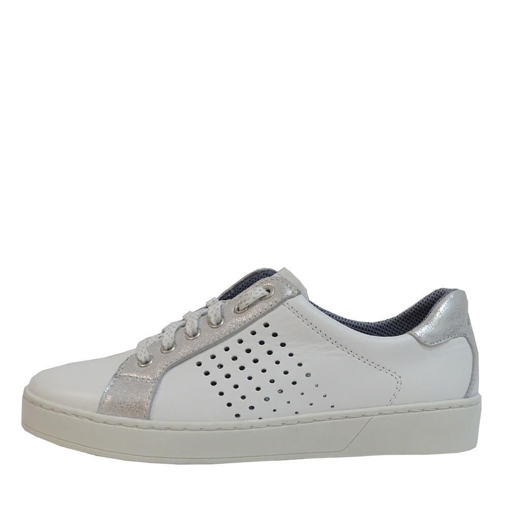 Salamander 32-19801-40 NAPPA-SOFT,METALLIC WHITE,SILVER