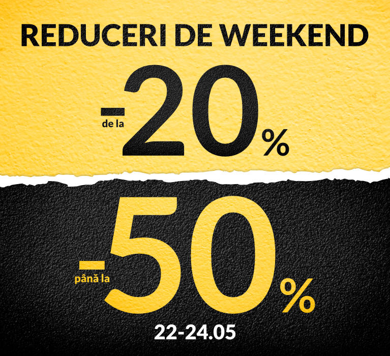 Reduceri de weekend